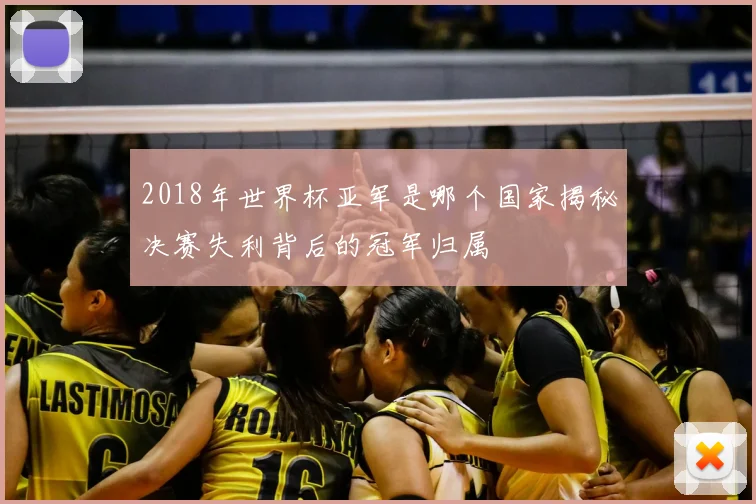 2018年世界杯亚军是哪个国家揭秘决赛失利背后的冠军归属